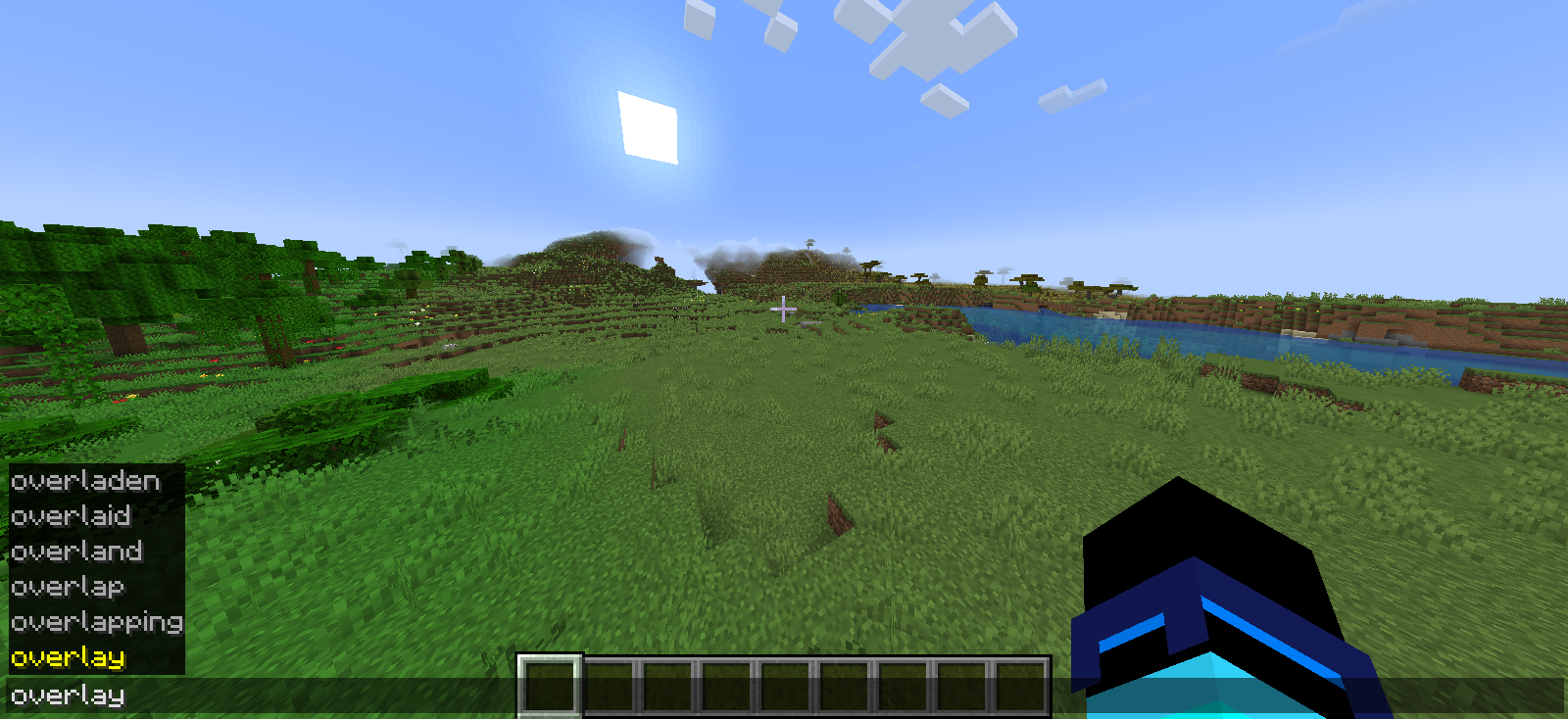 The Overlay to the mod.