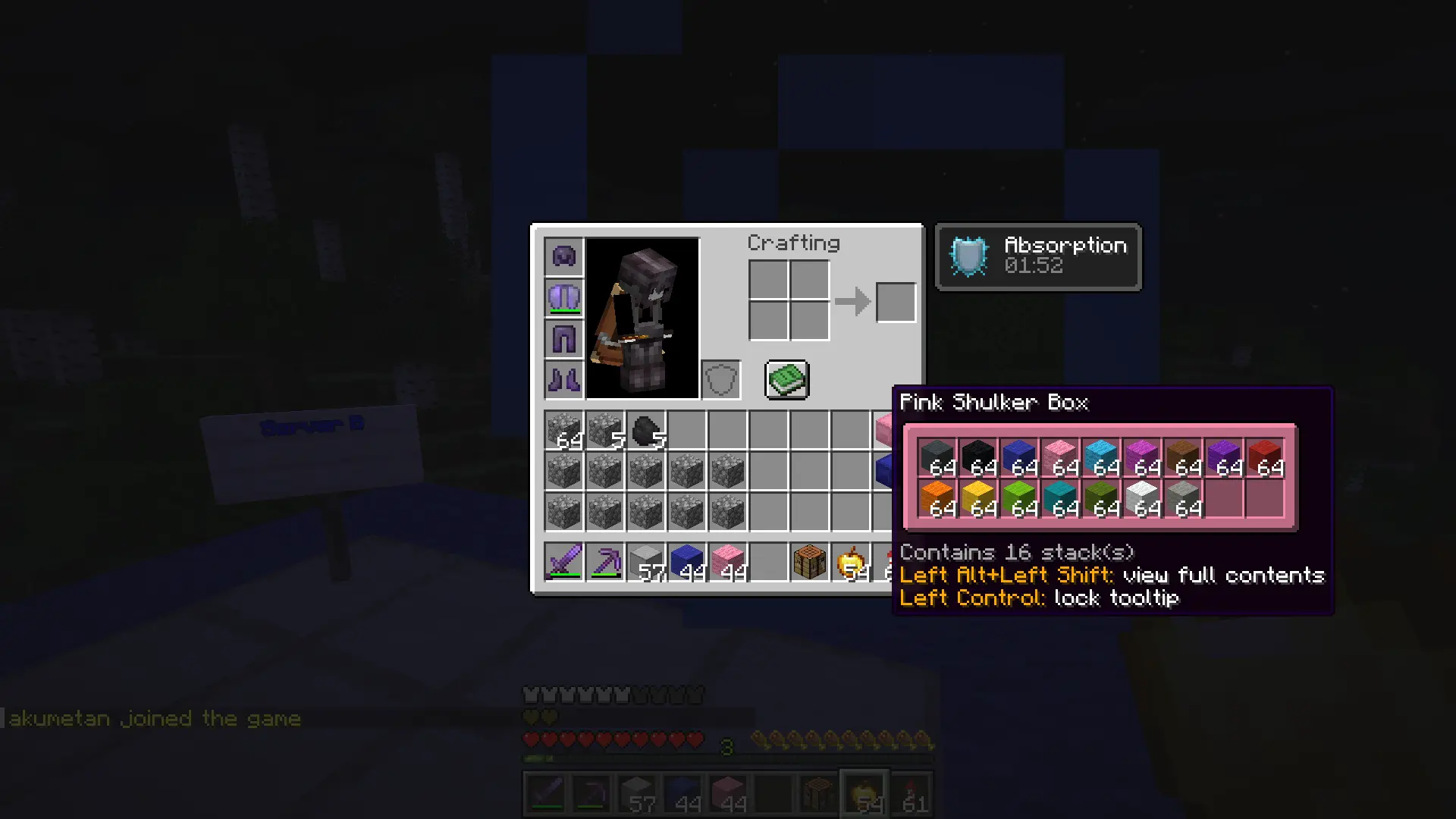 Server B