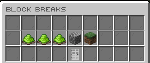 Category editor showing world, drop, XP, and blacklist controls