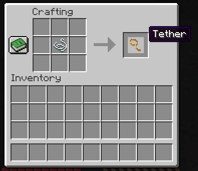 Crafting recipe
