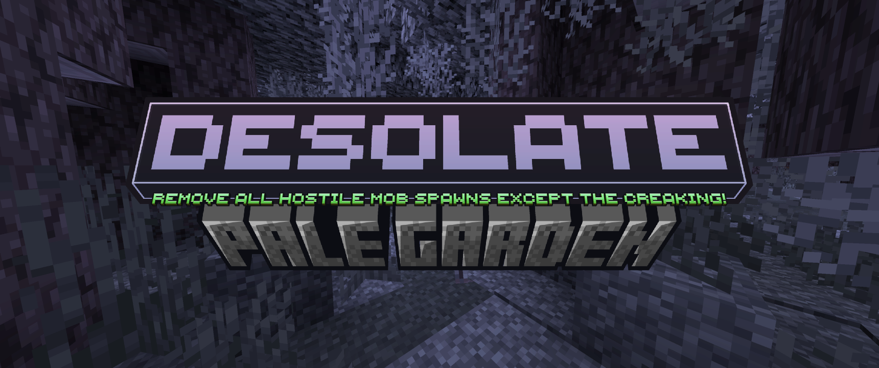 Desolate Pale Garden title card