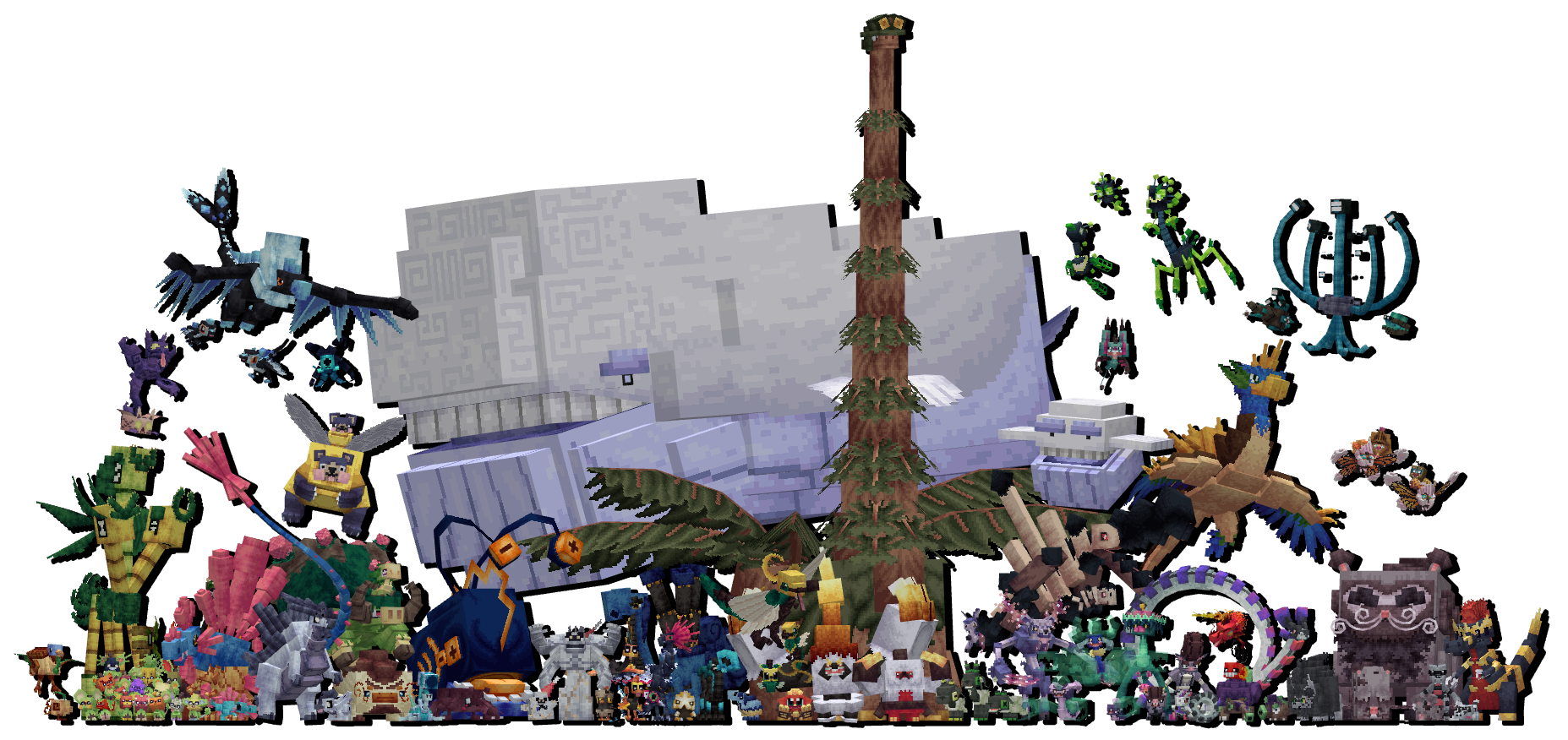 Render of All Lively 'Mons Designs