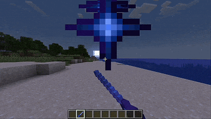 GIF of a gateway wand being used to open a gateway.
