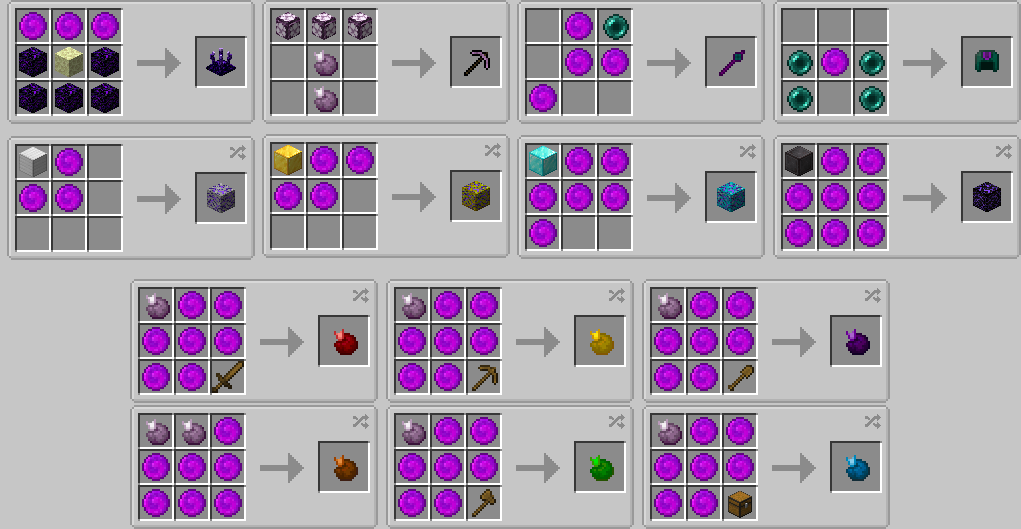 Mod Recipes
