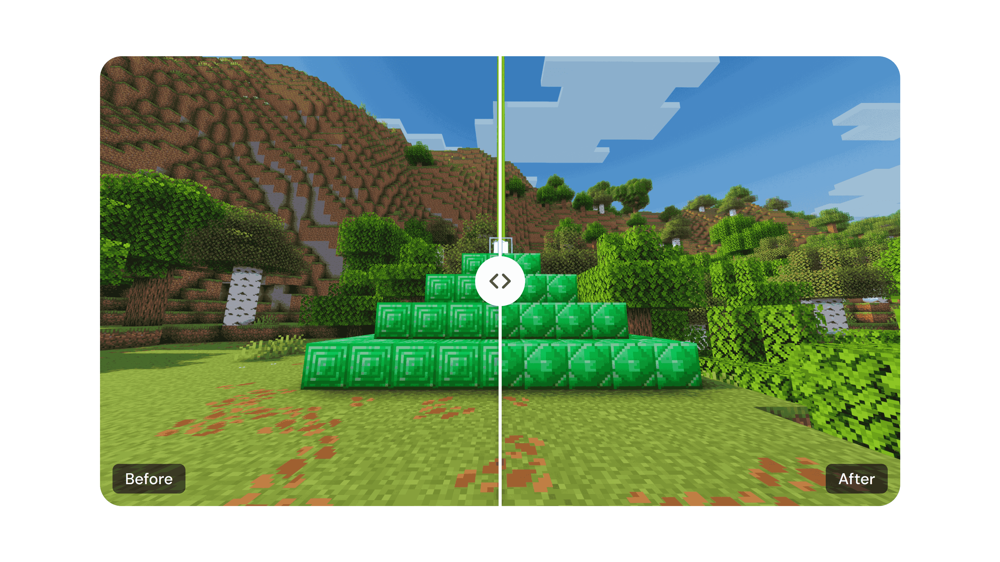 Old Emerald Block Remade Minecraft Texture Pack