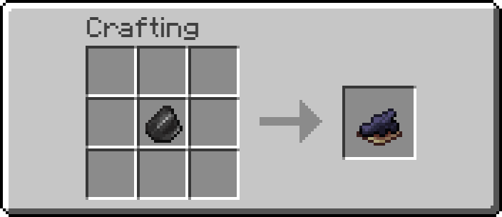 craft flint into black dye
