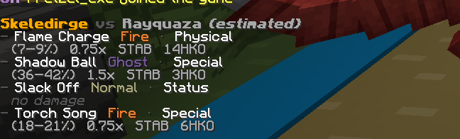 /calc (in battle)
