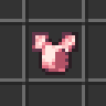 A shiny pink metal chestplate