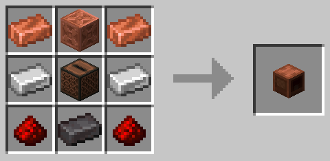 Default crafting recipe