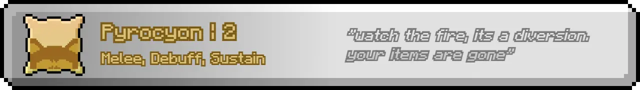Pyrocyon Title