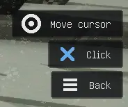 Buttons help in game