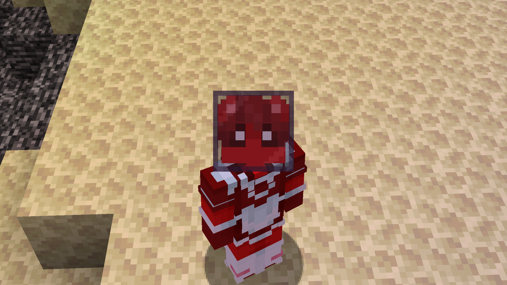 Example image with a space helmet