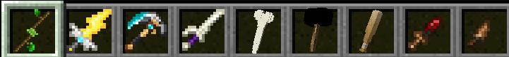 Some weapons with added compatibility