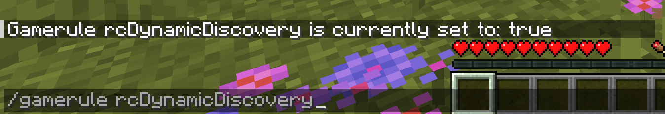 New "Dynamic Recipe Discovery" gamerule