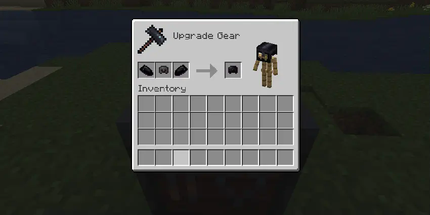 (How to upgrade from netherite to dragonscale)