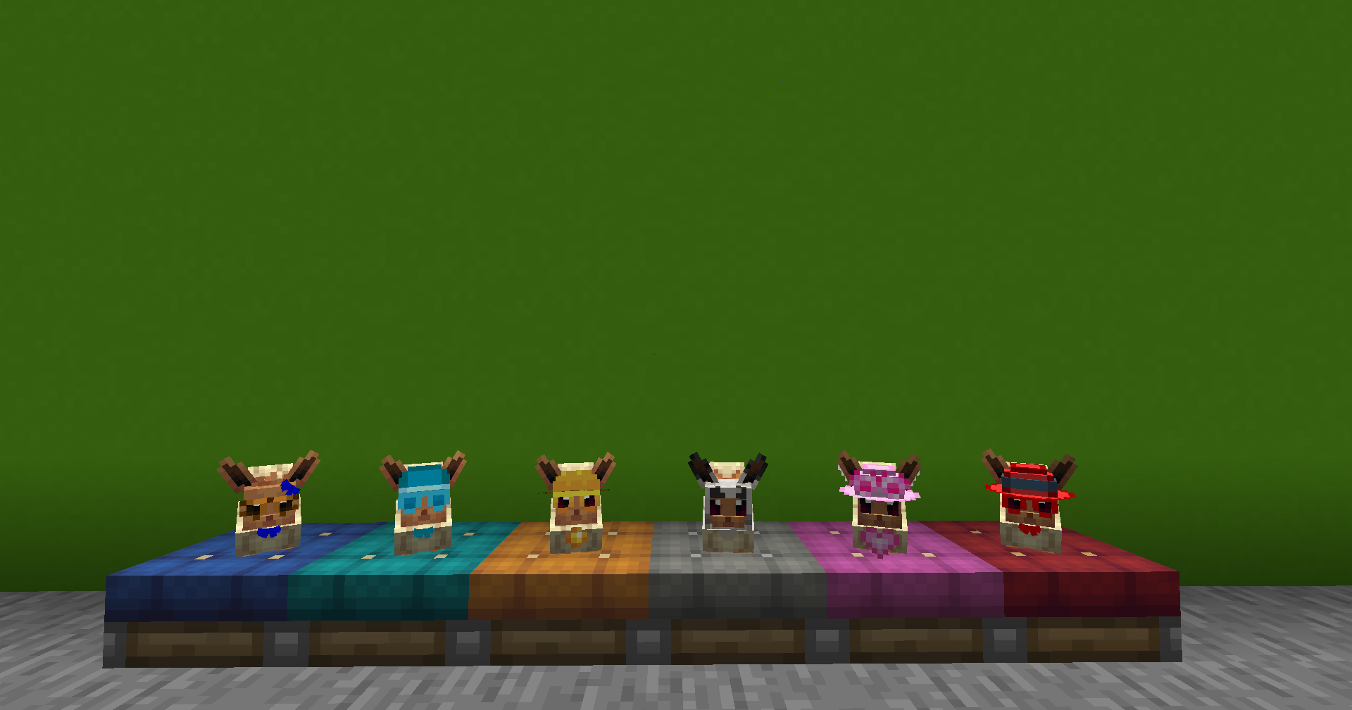 All the new V1.1 Eevees