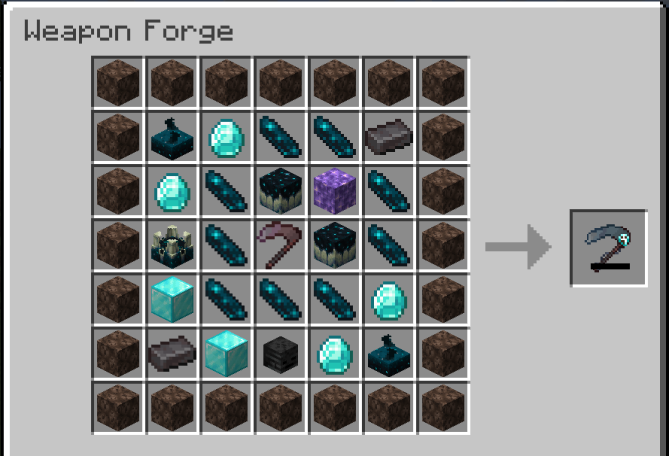 Reapers Scythe Recipe