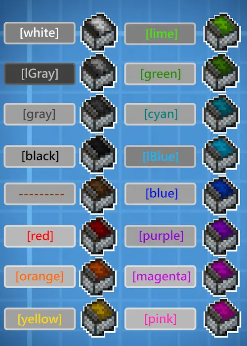 all 16 prefixes