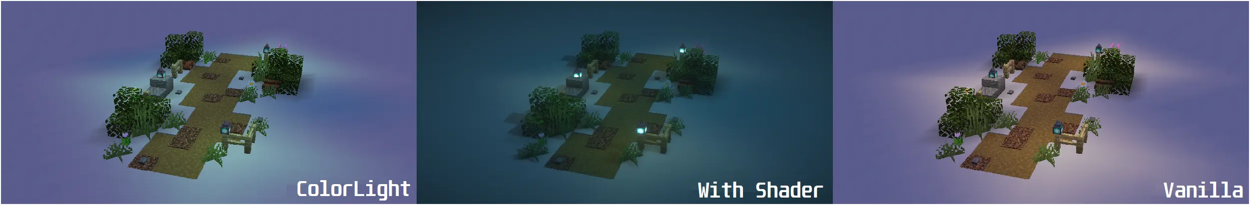Mod Enable / ColorLight With Shader / Vanilla