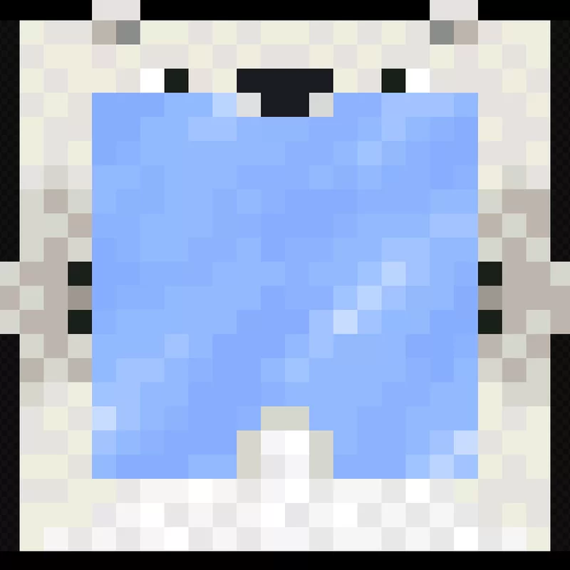 Changes the Default Vanilla Hotbar Selector to a Polar Bear