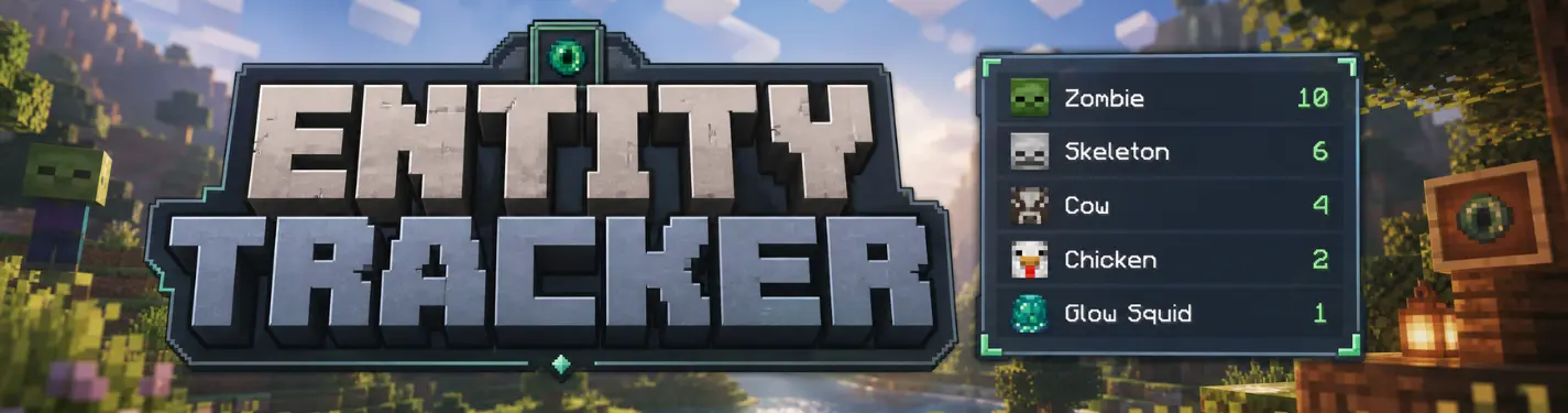 Entity Tracker Title and Banner