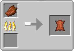 Smelting recipe for Rotten Flesh to Leather