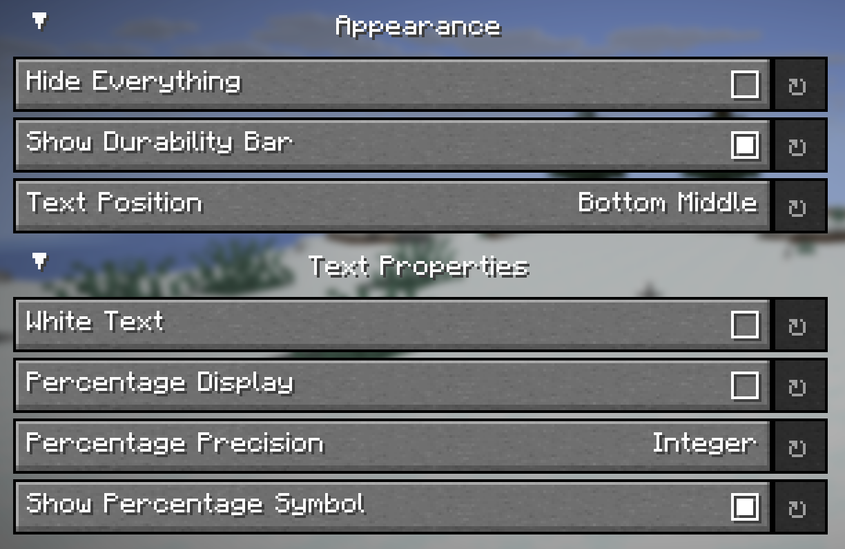 Mod Customization
