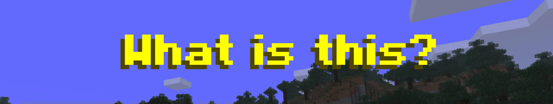 A header that says "What is this?"