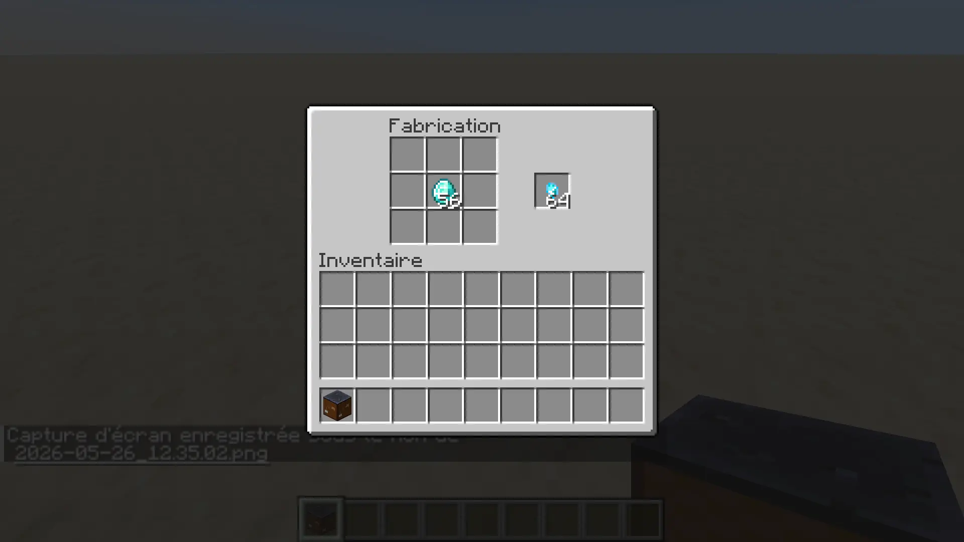 craft de la pépite de diamant