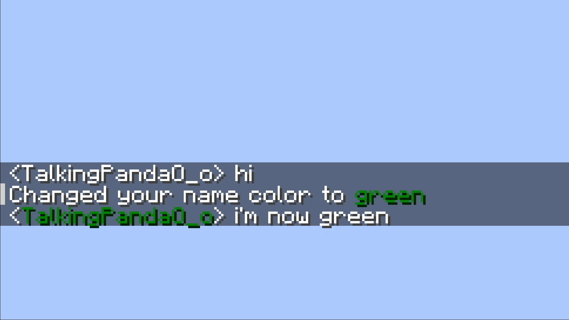 Name Color Showcase
