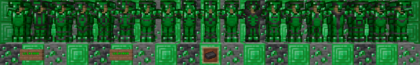 Emerald Armor Netherite Trims