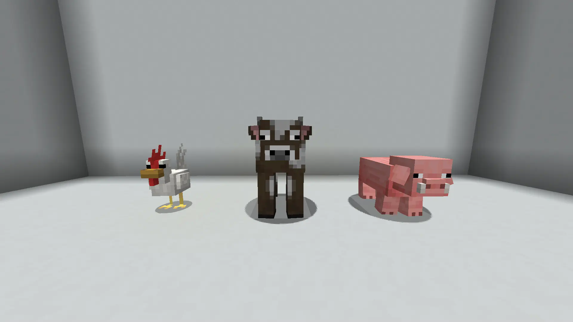 Chicken,Cow,Pig