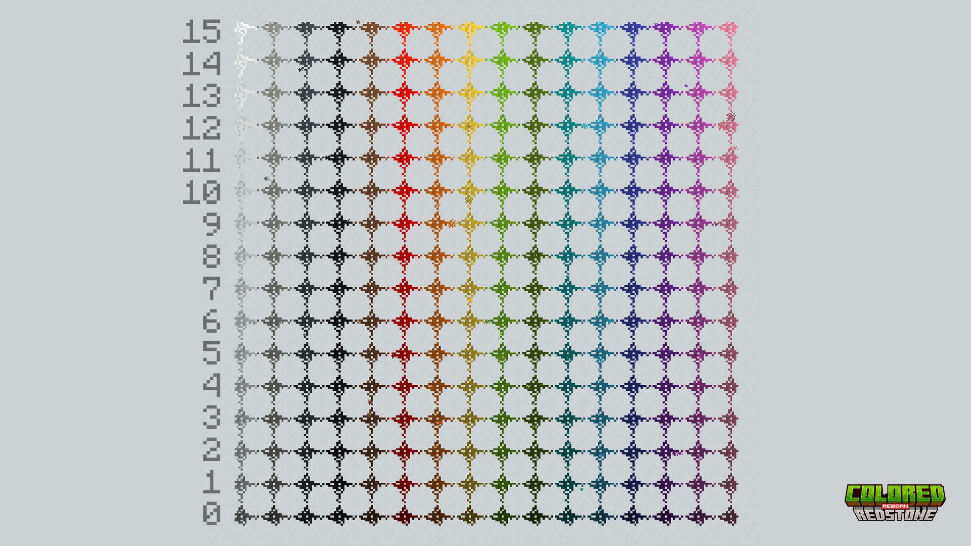 Colored Redstone Dust