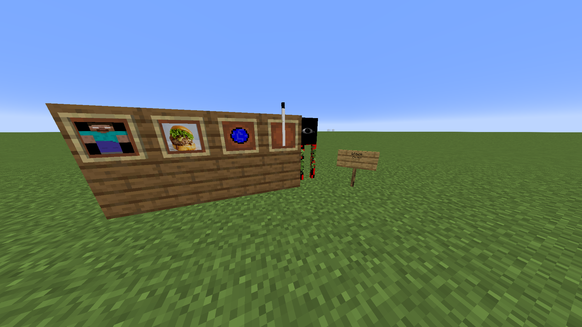 all of the items and blocks added in one place