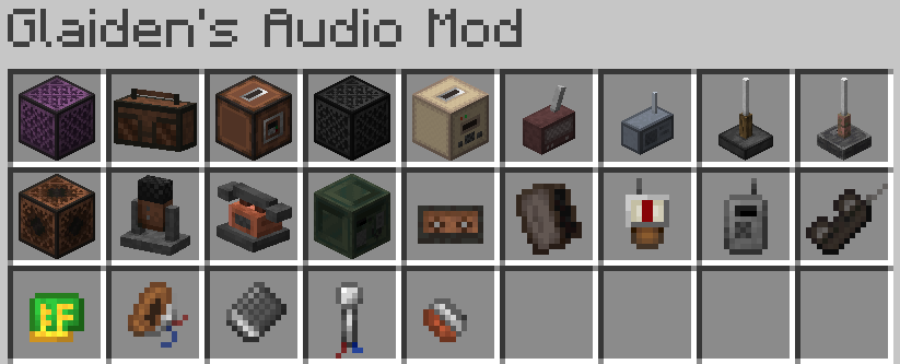 all mod items rn