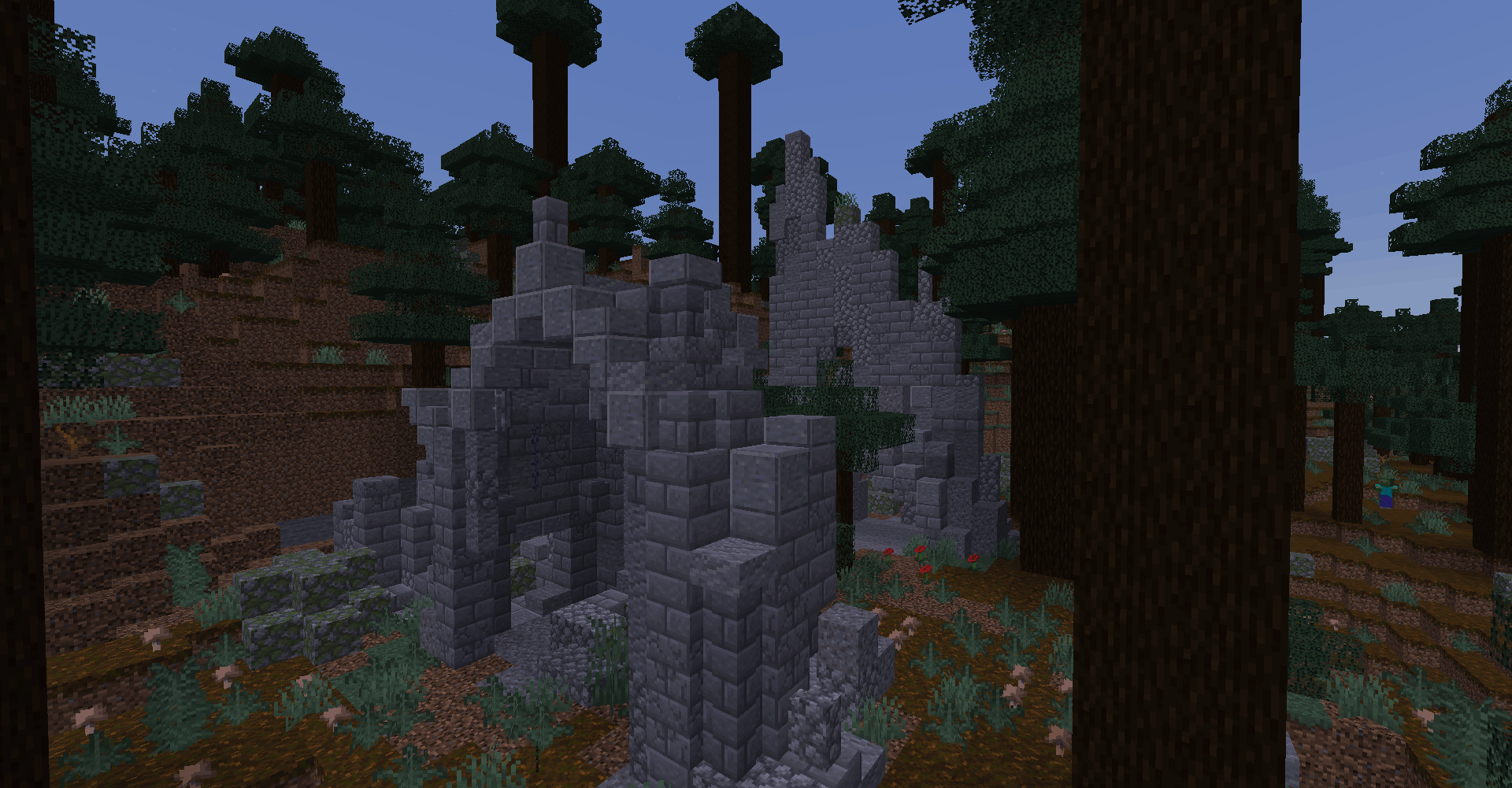 castle ruins variation