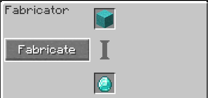 Fabricator Menu