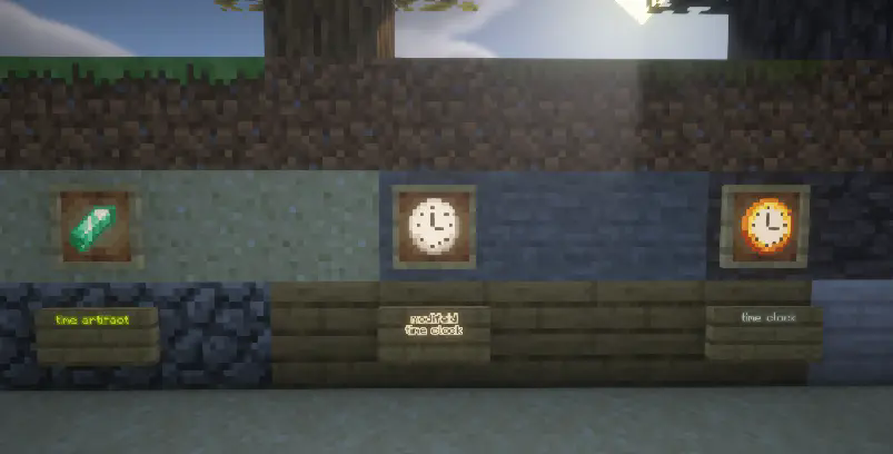 artifact and clocks