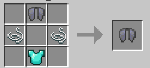 Custom Recipe, use any chestplate you want!