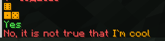 /dice /doubledice /trueorfalse /trueorfalse I`m cool