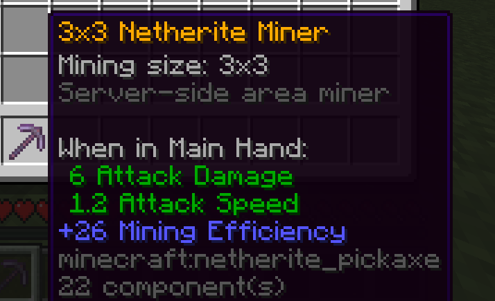 3x3 Netherite Miner