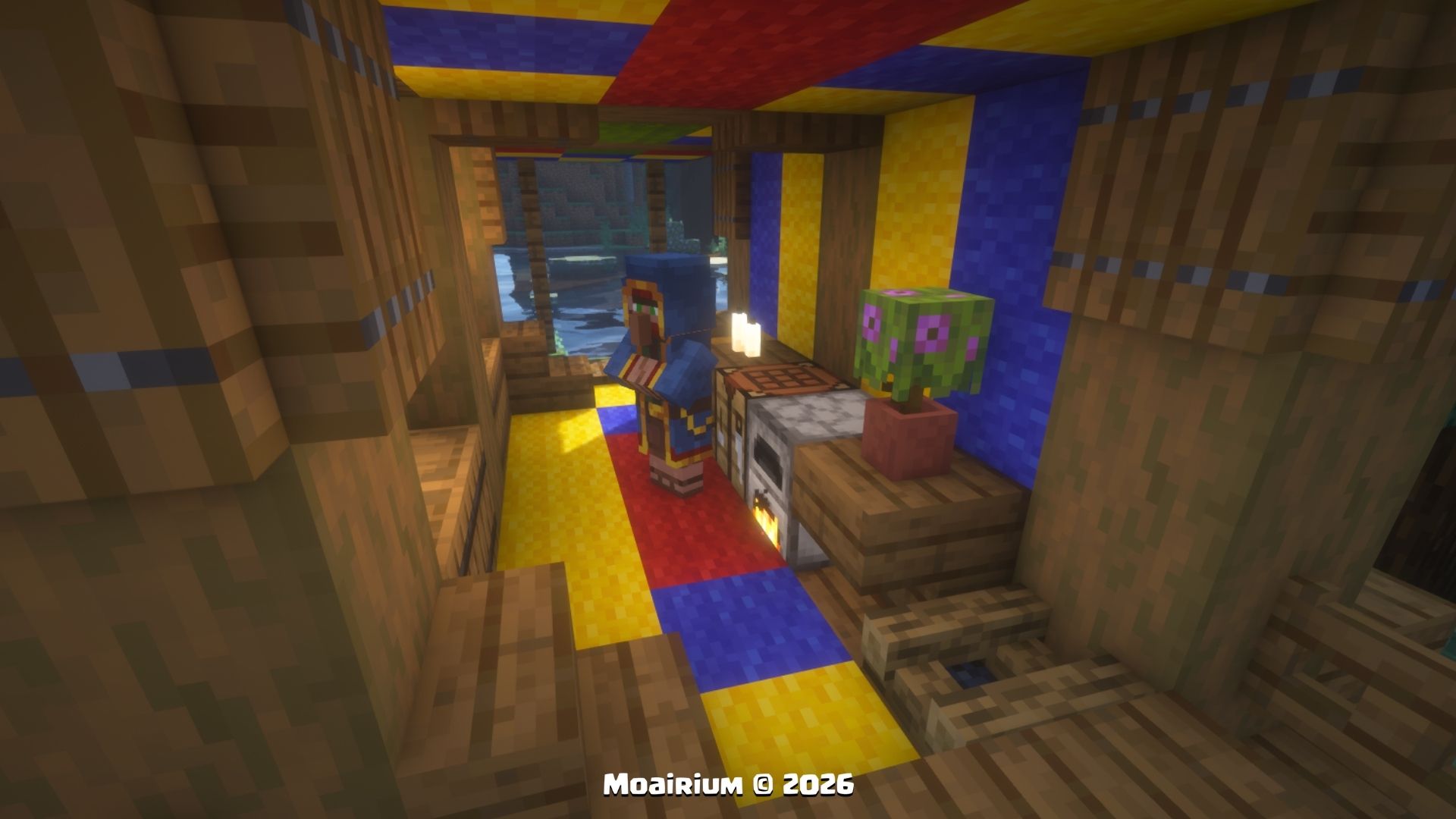Wandering Trader Market Stall Promo Interior