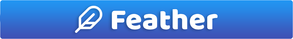 Banner for the Feather modpack page