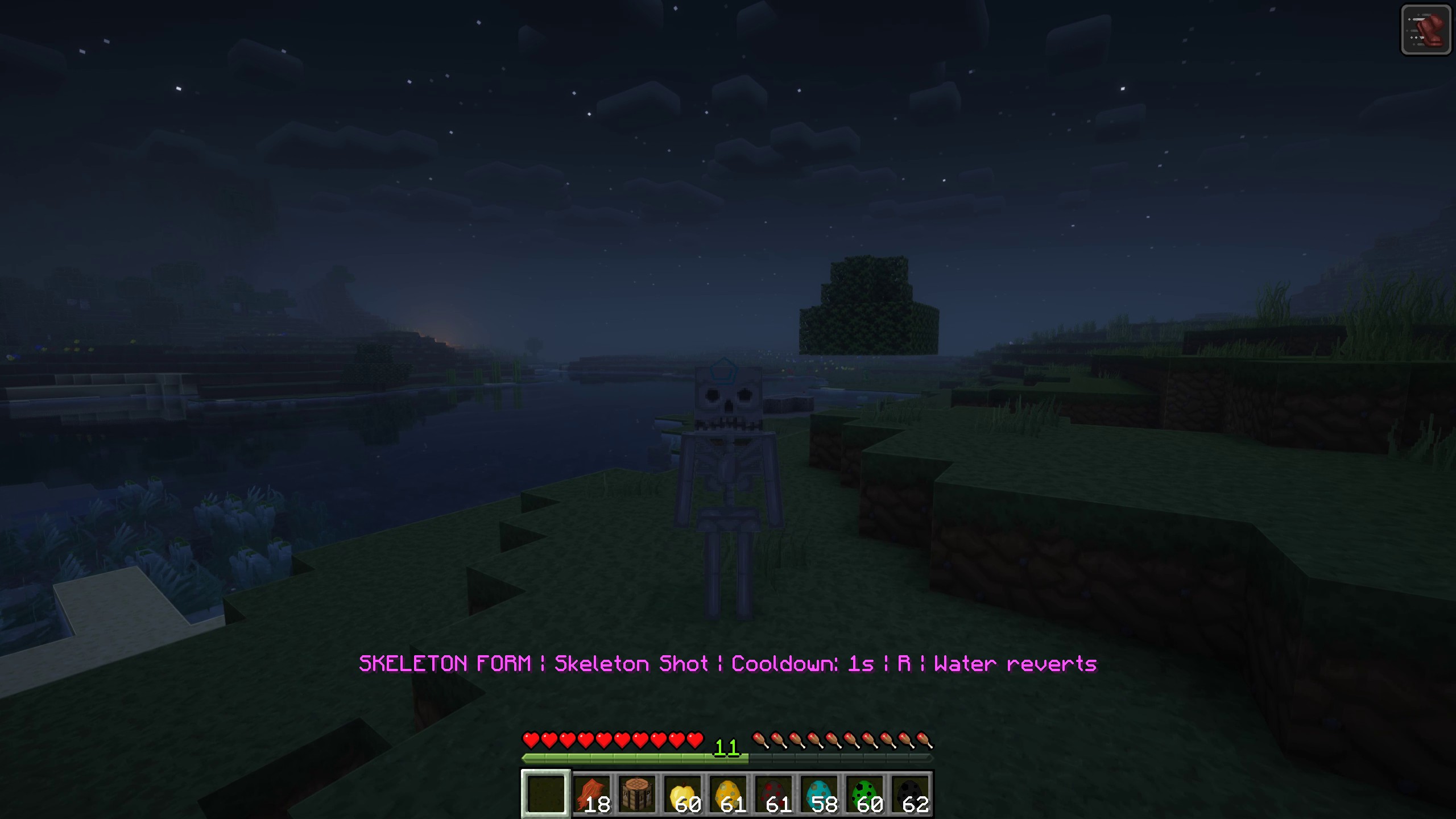 Or you can be a skeleton!