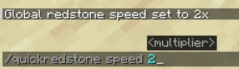 Redstone multiplied by 2