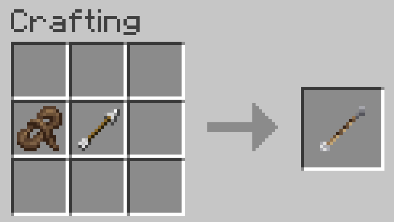 Arrow + Rope craft Rope Bolt