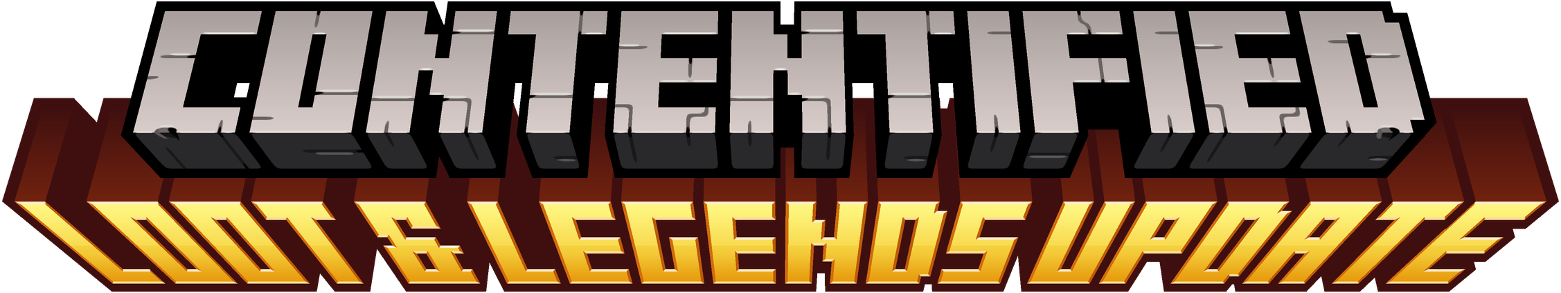 The logo for 1.3 (the Loot & Legends Update!)