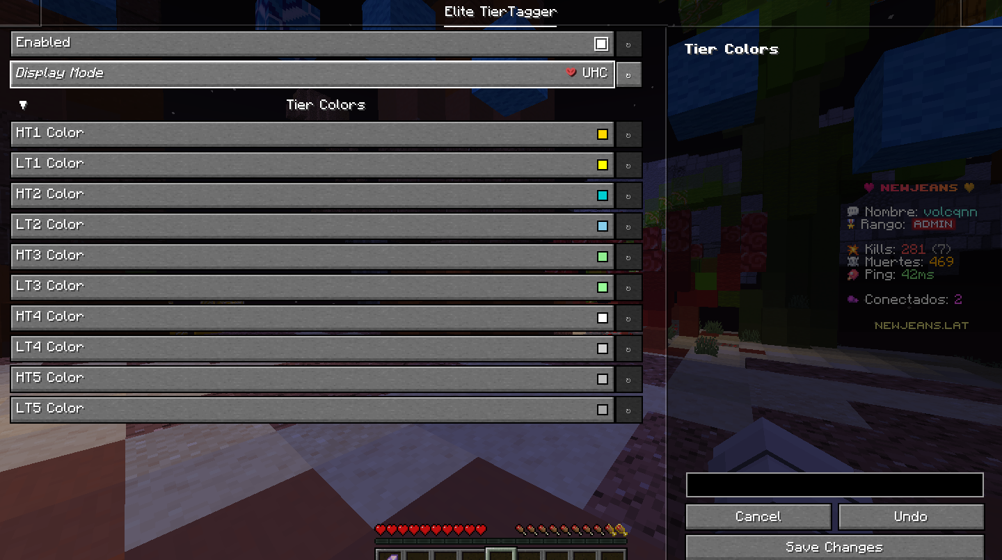 Configuration TierTagger Elite Storm