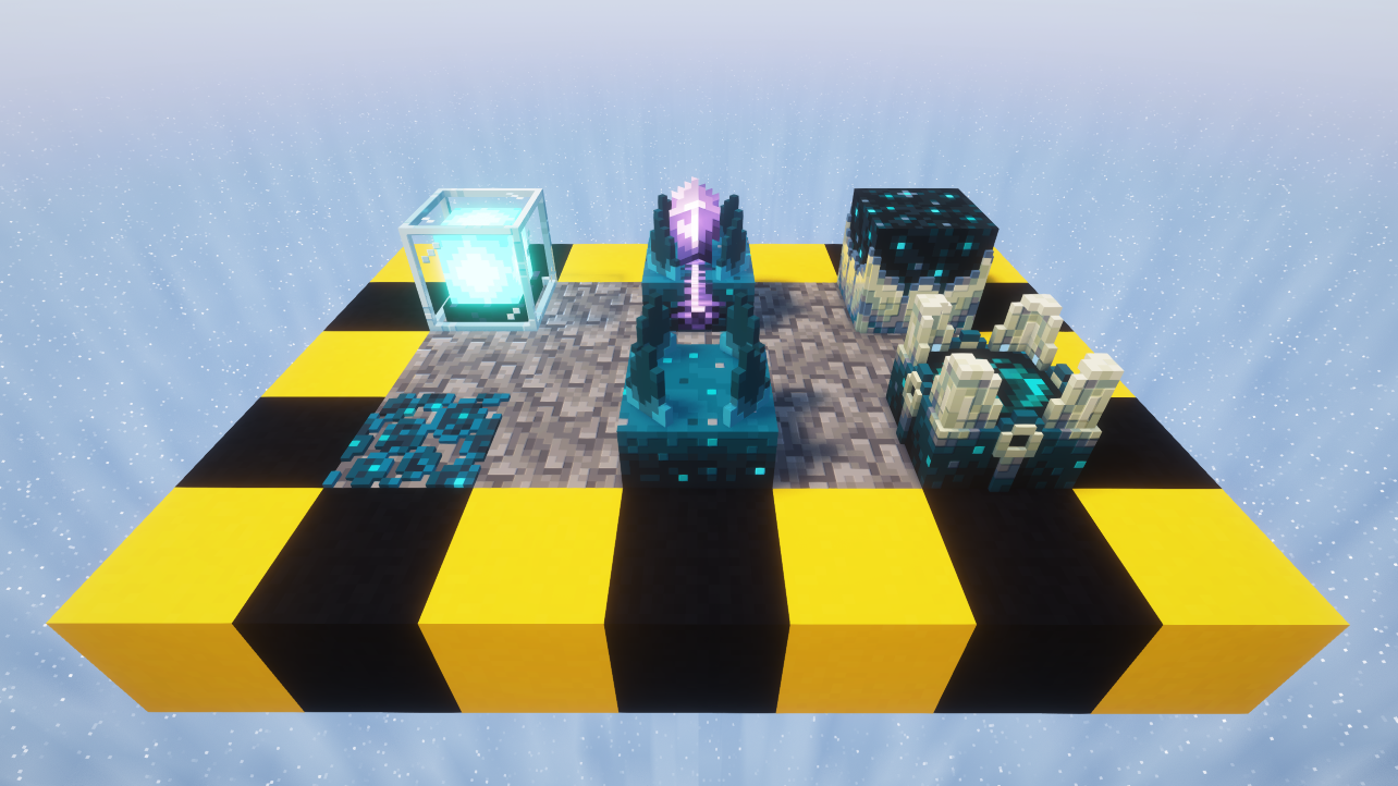 A showcase featuring the blocks added in the 1.4.0 update