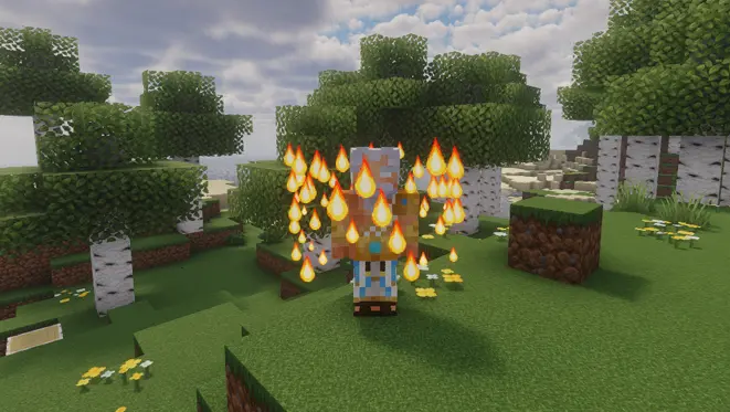 Flame Spiral